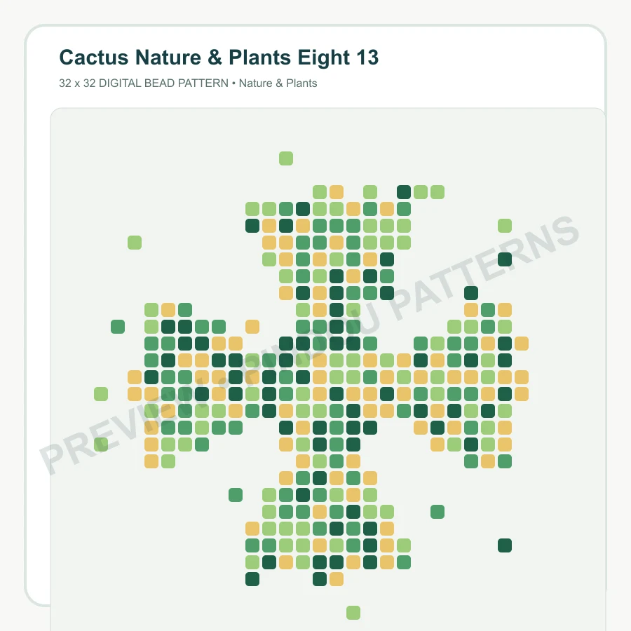 Cactus Nature & Plants Eight 13 pattern preview