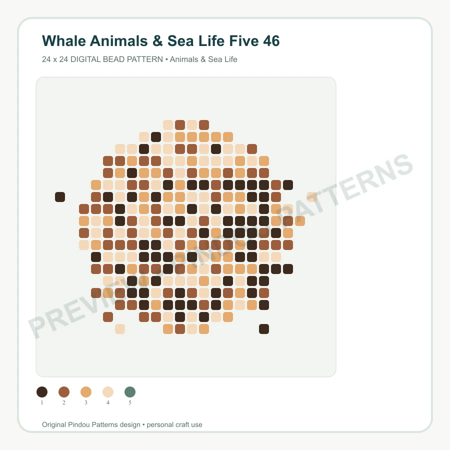 Whale Animals & Sea Life Five 46 pattern preview