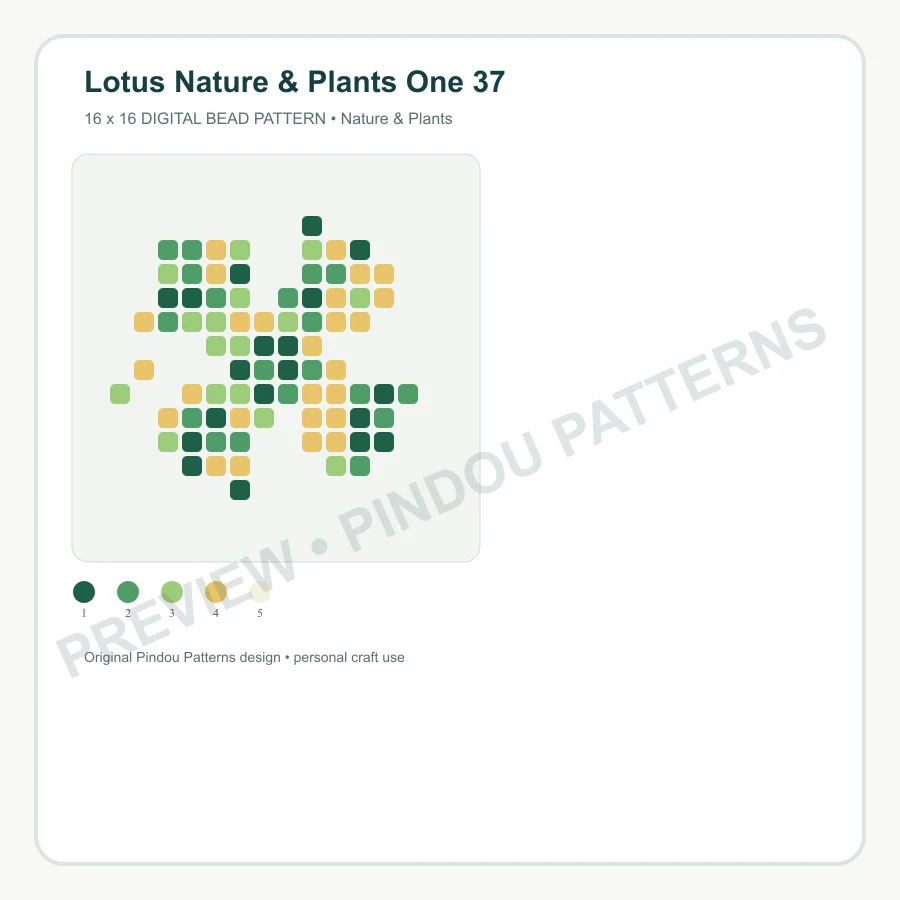 Lotus Nature & Plants One 37 pattern preview