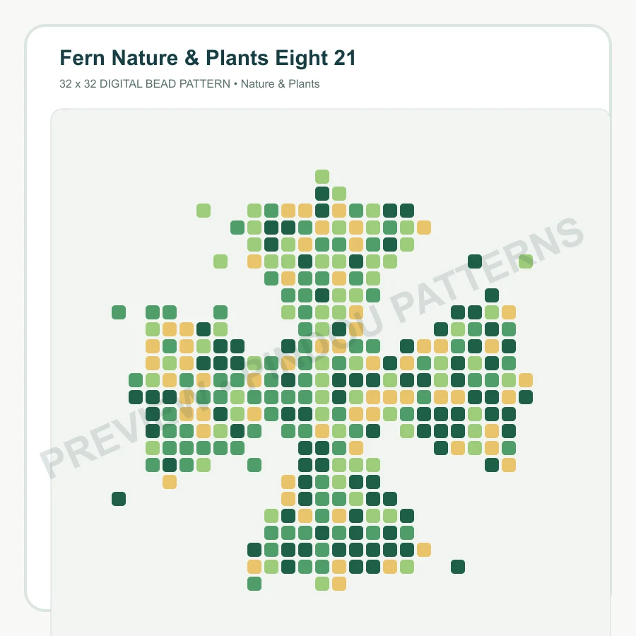 Fern Nature & Plants Eight 21 pattern preview