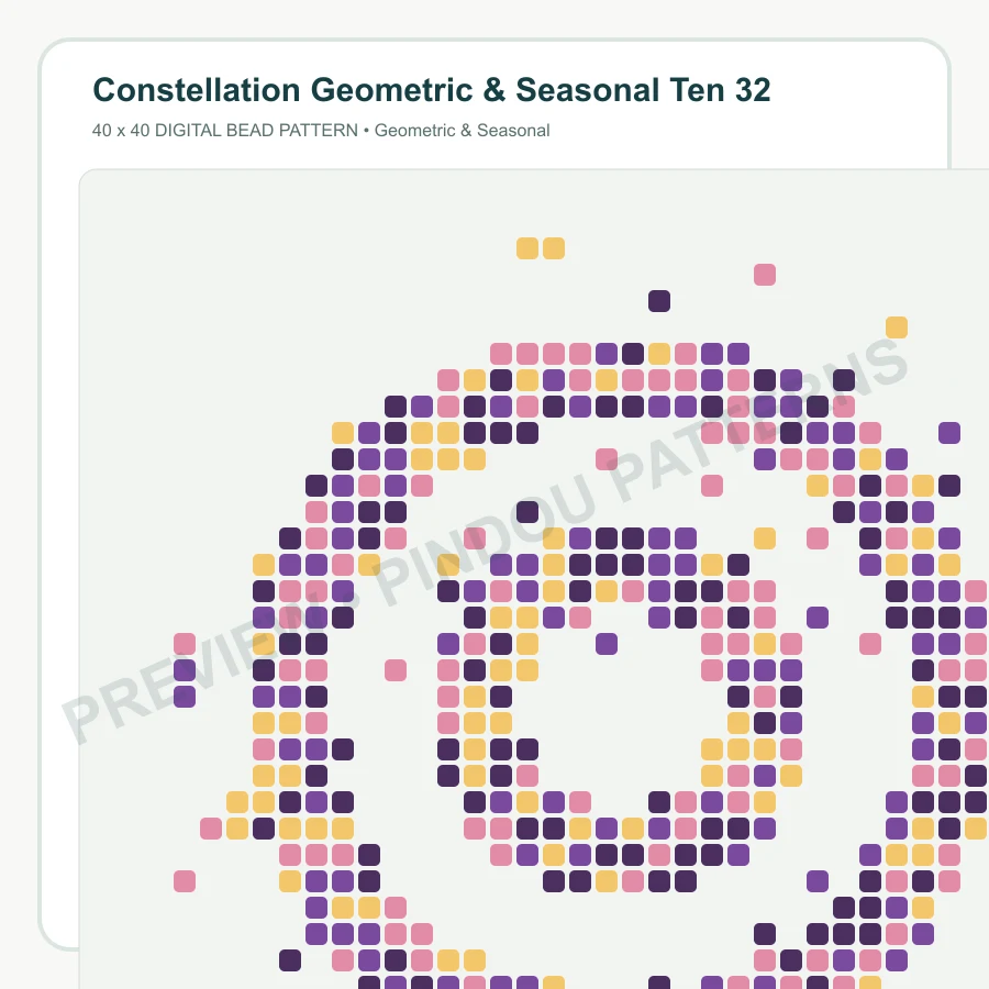 Constellation Geometric & Seasonal Ten 32 pattern preview