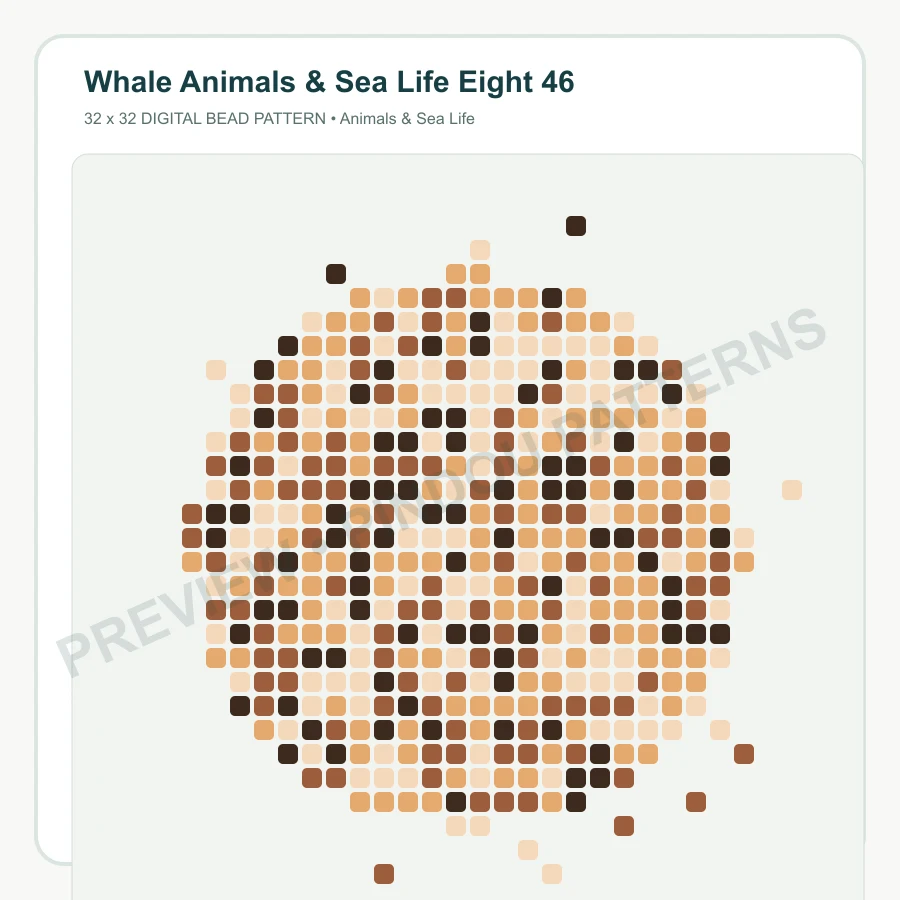 Whale Animals & Sea Life Eight 46 pattern preview