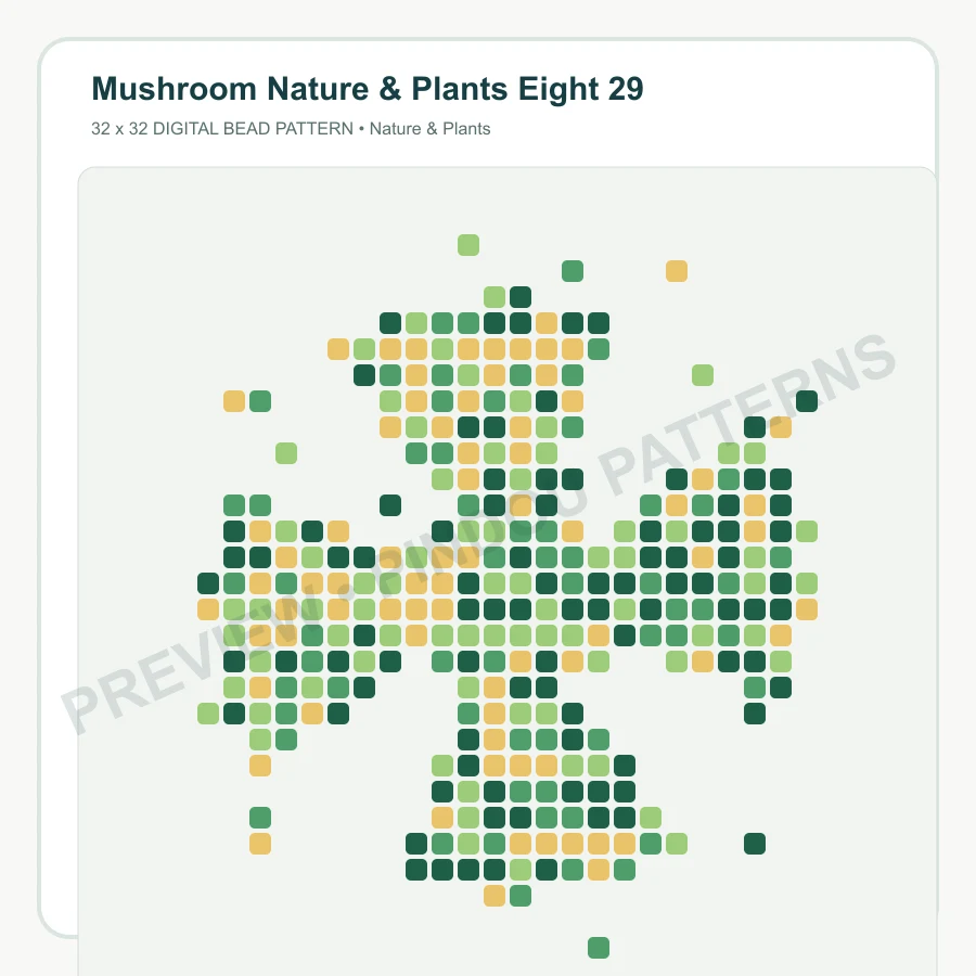 Mushroom Nature & Plants Eight 29 pattern preview